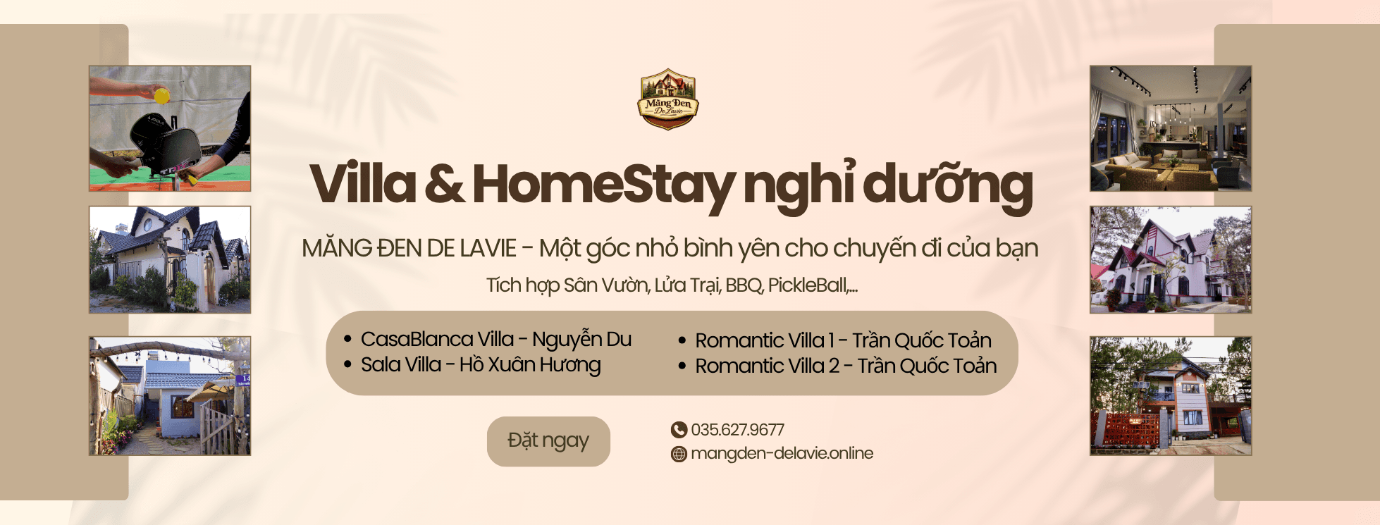 Măng Đen De Lavie — Villa & Homestay nghỉ dưỡng tại Măng Đen